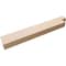 Ekena Millwork 2in. W x 4in. H x 24in. L Chapel Hill Woodgrain TimberThane Rafter Tail, Primed Tan RFTUR02X04X24CHPRCPR - alternate 6